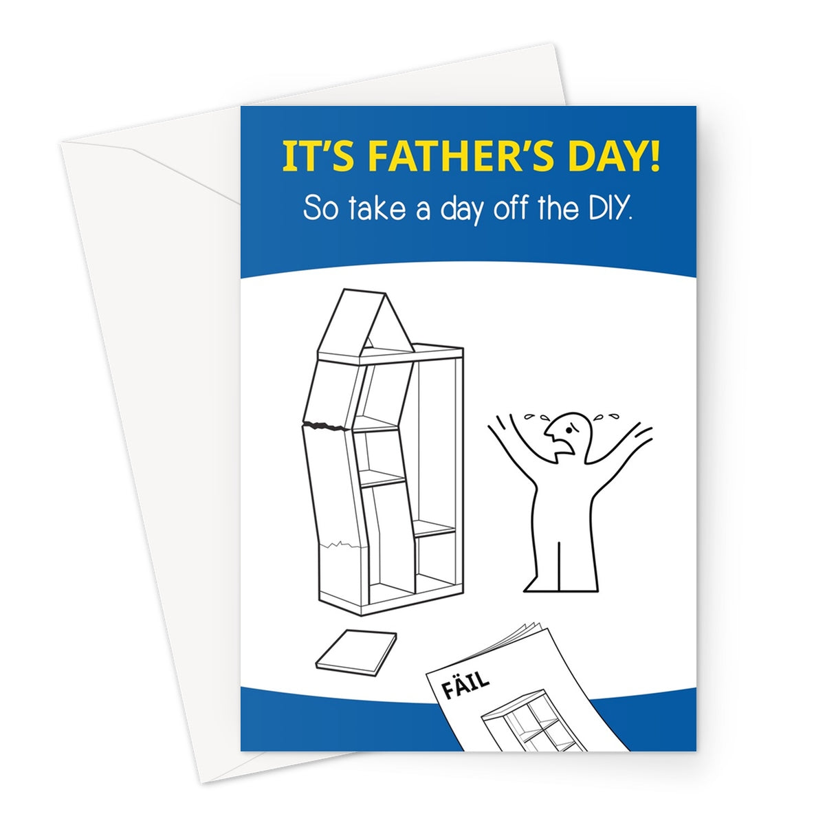 Ikea Take a Break from DIY - Father's Day Greeting Card