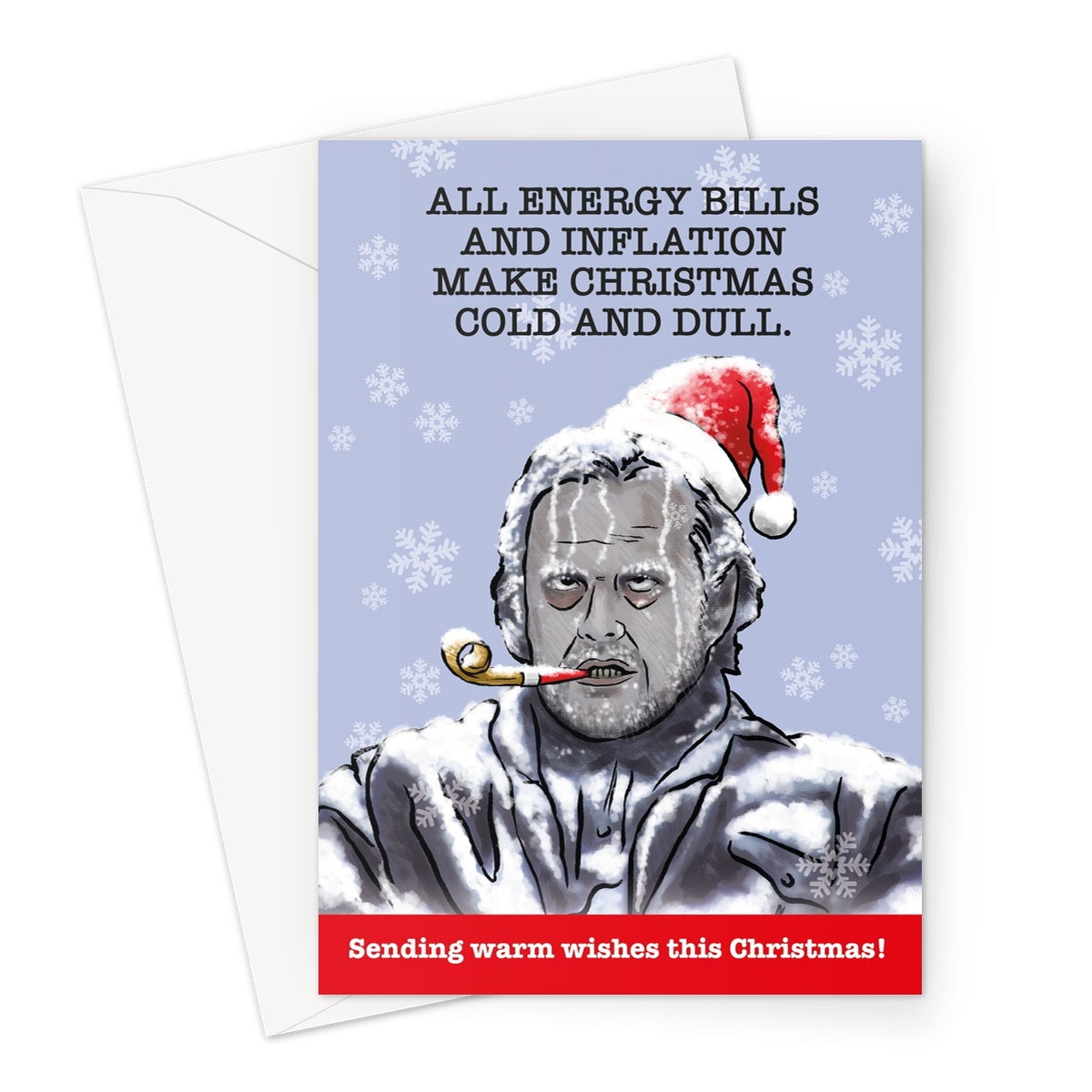 Christmas Is Cold And Dull - Jack Torrance The Shining Greeting Card