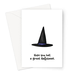 Hope you hat a great Halloween Greeting Card