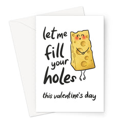 Let Me Fill Your Holes Greeting Card