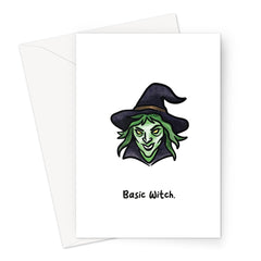 Basic Witch Greeting Card